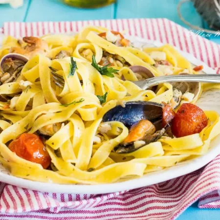 tagliatele fructe de mare